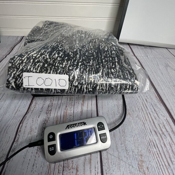 Alice Hope Womans Asymmetrical‎ Zip Blazer Jacket Size Small Black White Pockets - Picture 13 of 13